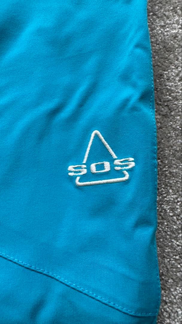 SOS スキーウェアセット 青