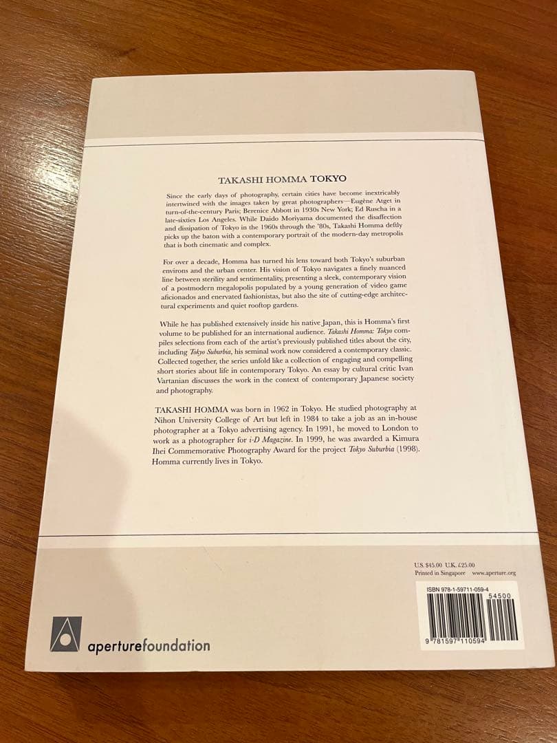 TAKASHI HOMMA TOKYO ホンマタカシ