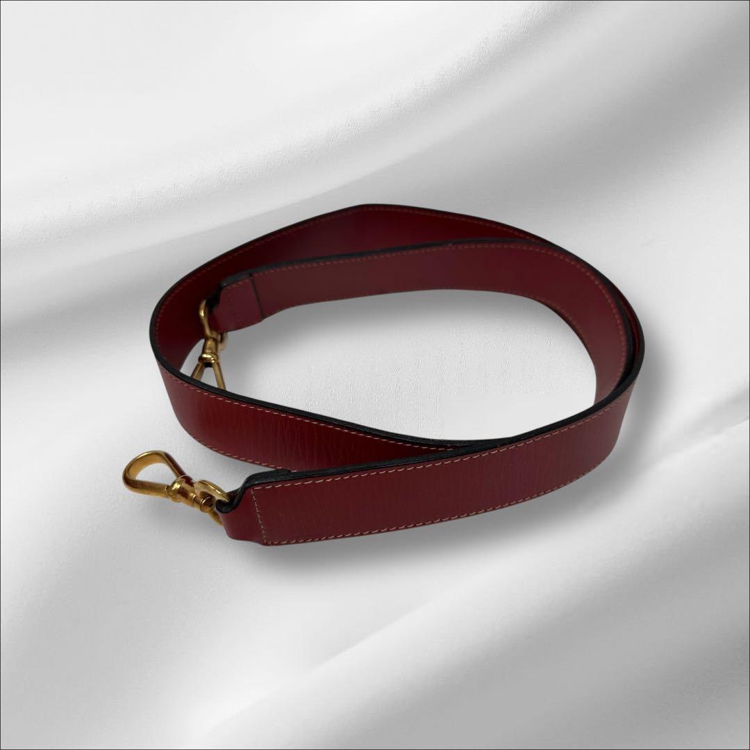 【美品】 ゴールドファイル ハンドバッグ レザー 2way