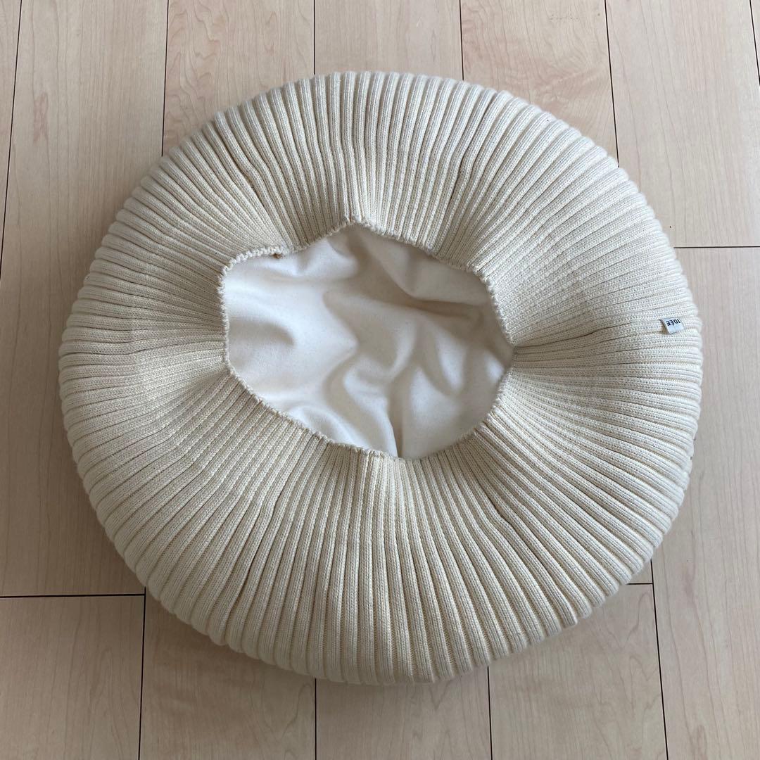 IDEE MINI PUUF ホワイト×ブラック ミックス