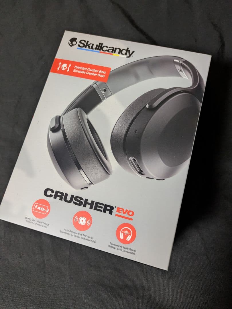 スカルキャンディ　skullcandy Crusher Evo　ヘッドホン