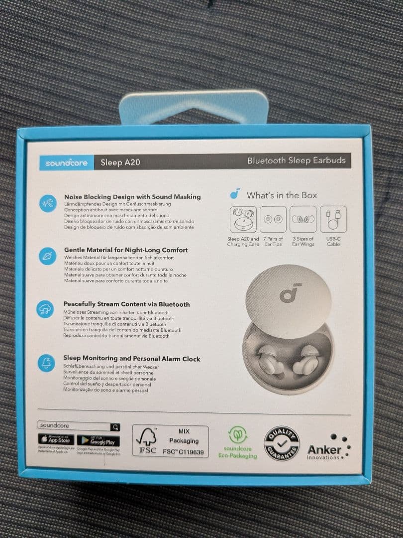 イヤホン Anker Sleep A20