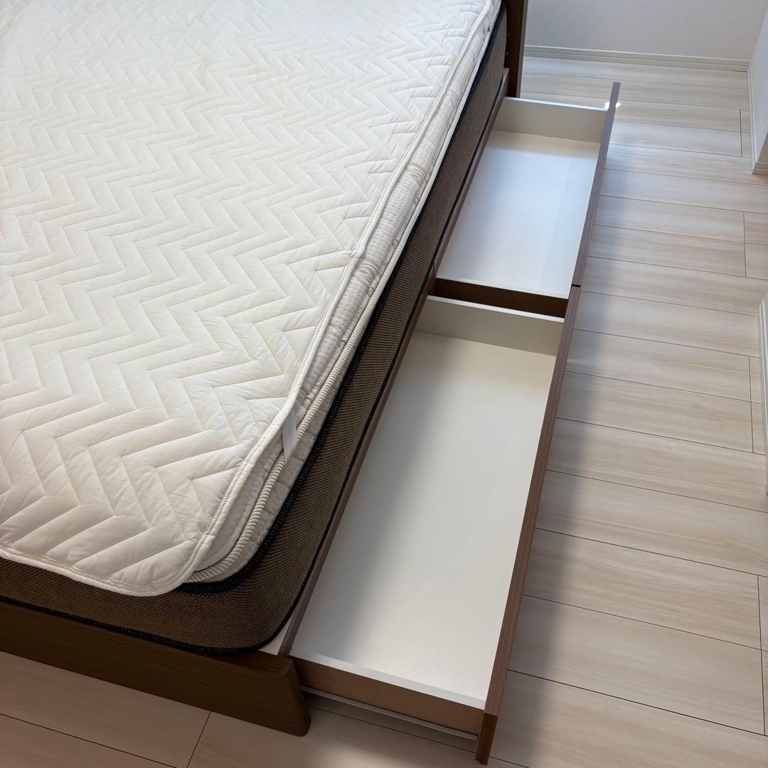 ニトリ　ダブルベッドフレーム