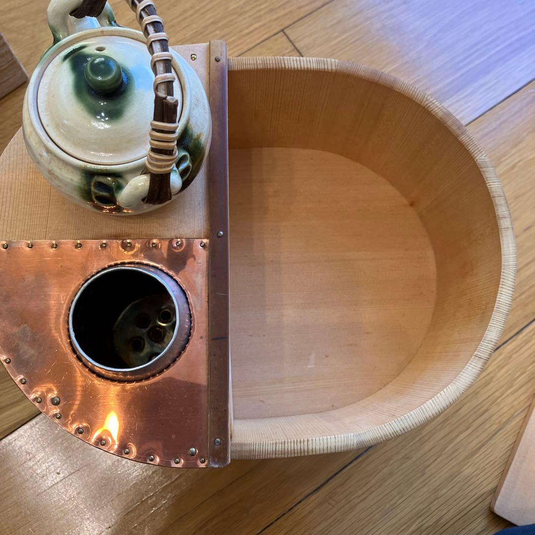 未使用　たる源　湯豆腐　木曽さわら　京都　中川木工　銘印なし