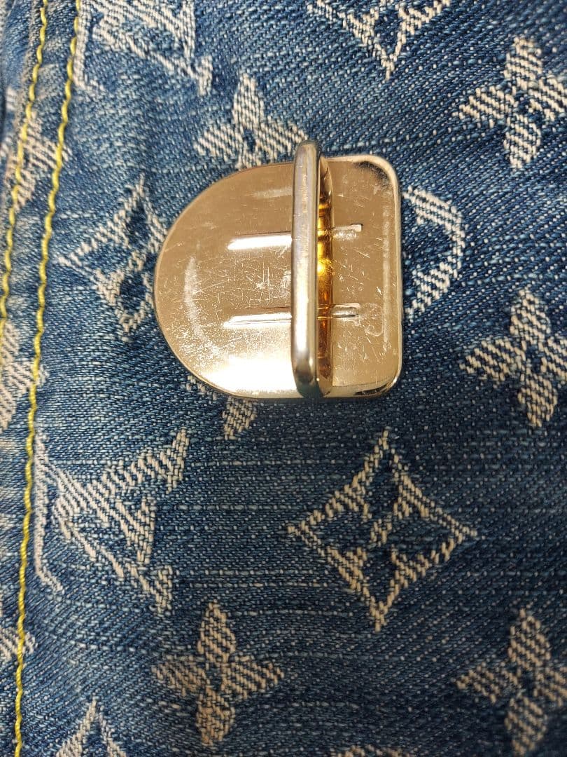 状態良好 デニム ボディバッグ バムバッグ ウエストバッグ ウエストポーチ 希少