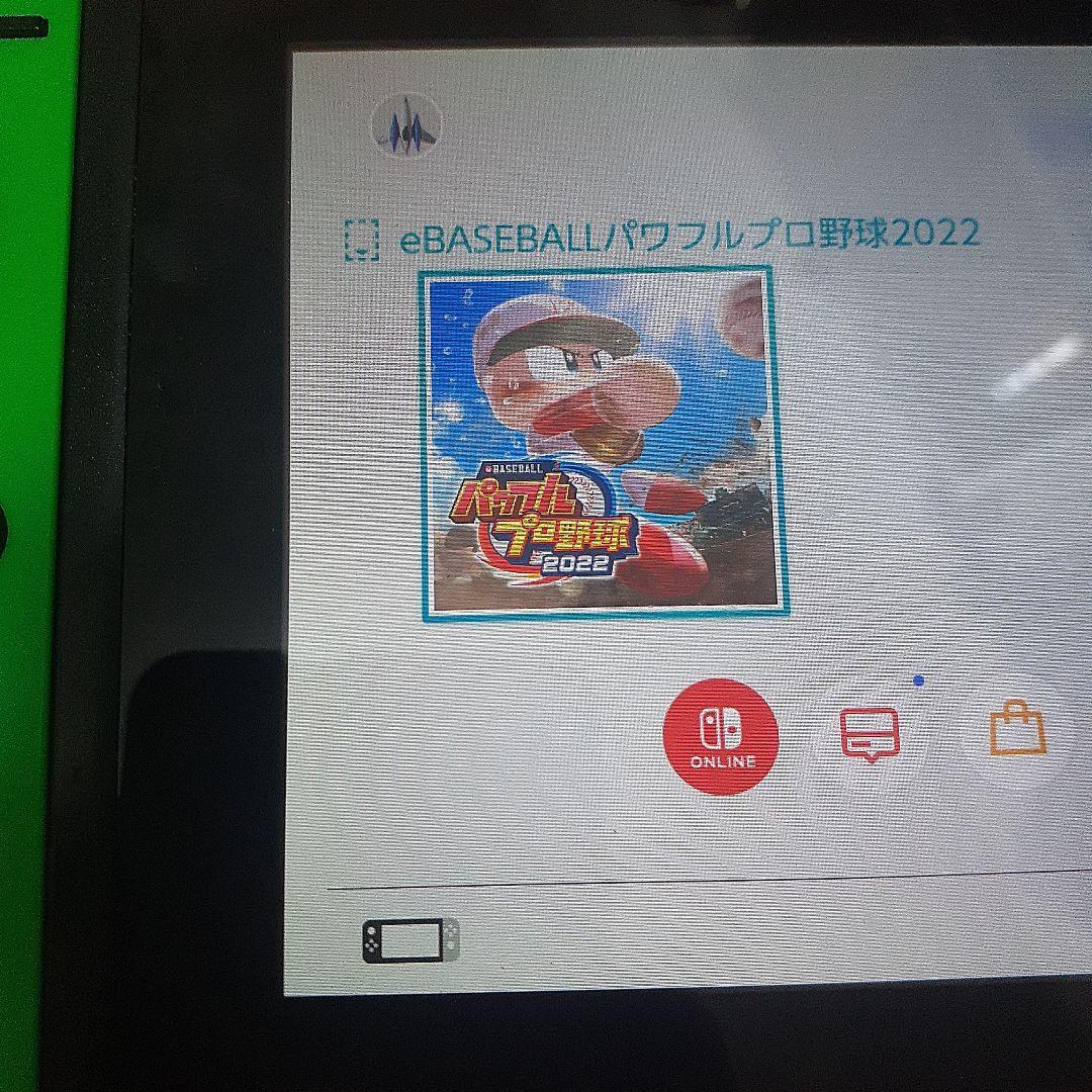 任天堂スイッチ＆コントローラー緑色のみ(ジャンク)