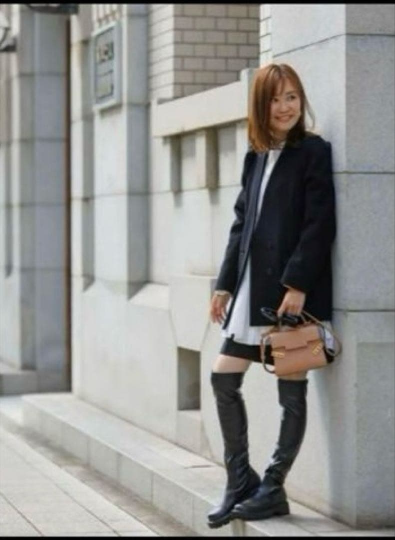 【美品】anplegant アンプレガント　ジャケットコート