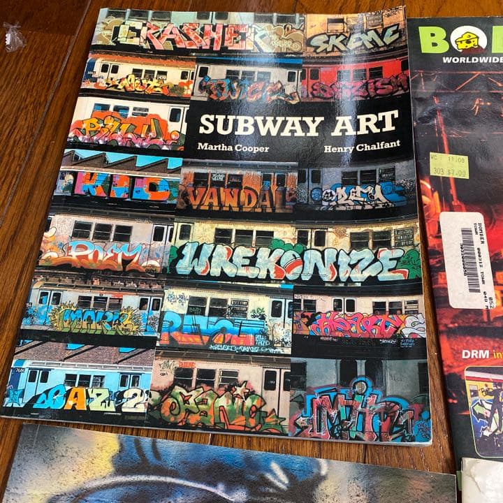 ART 文化　スプレー　ストリートアート　本　雑誌