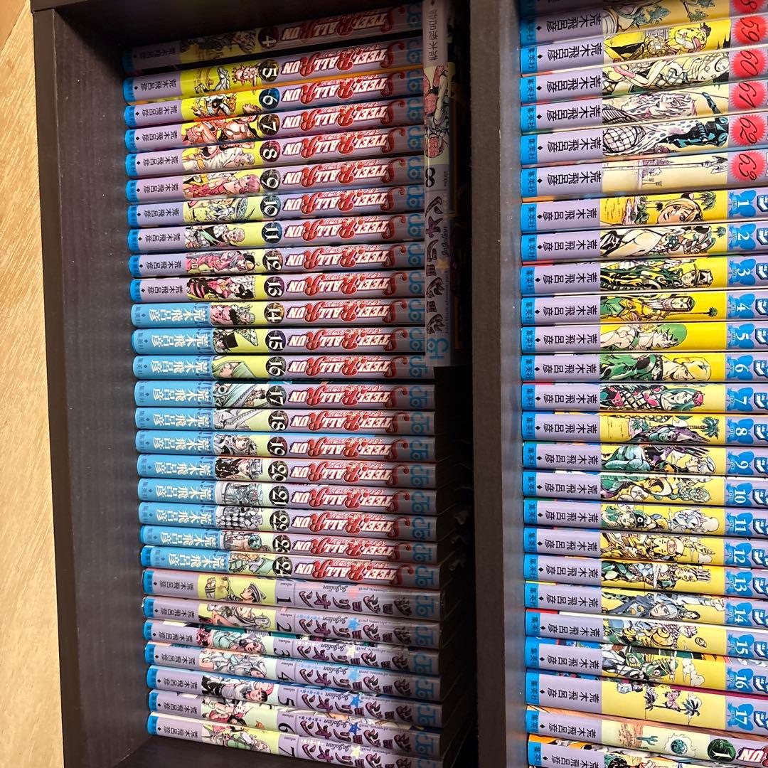 ジョジョの奇妙な冒険全巻 スティールボールラン全巻 ジョジョリオン　漫画