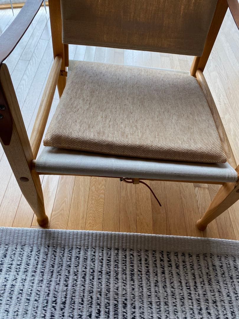 北欧クッションカバー Woodnotesウッドノーツ/ natural