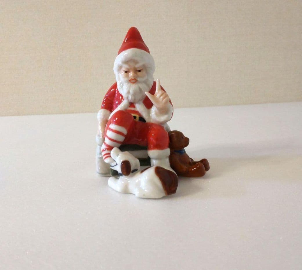 ロイヤルコペンハーゲン　2012年　クリスマス　フィギュリン　サンタクロース