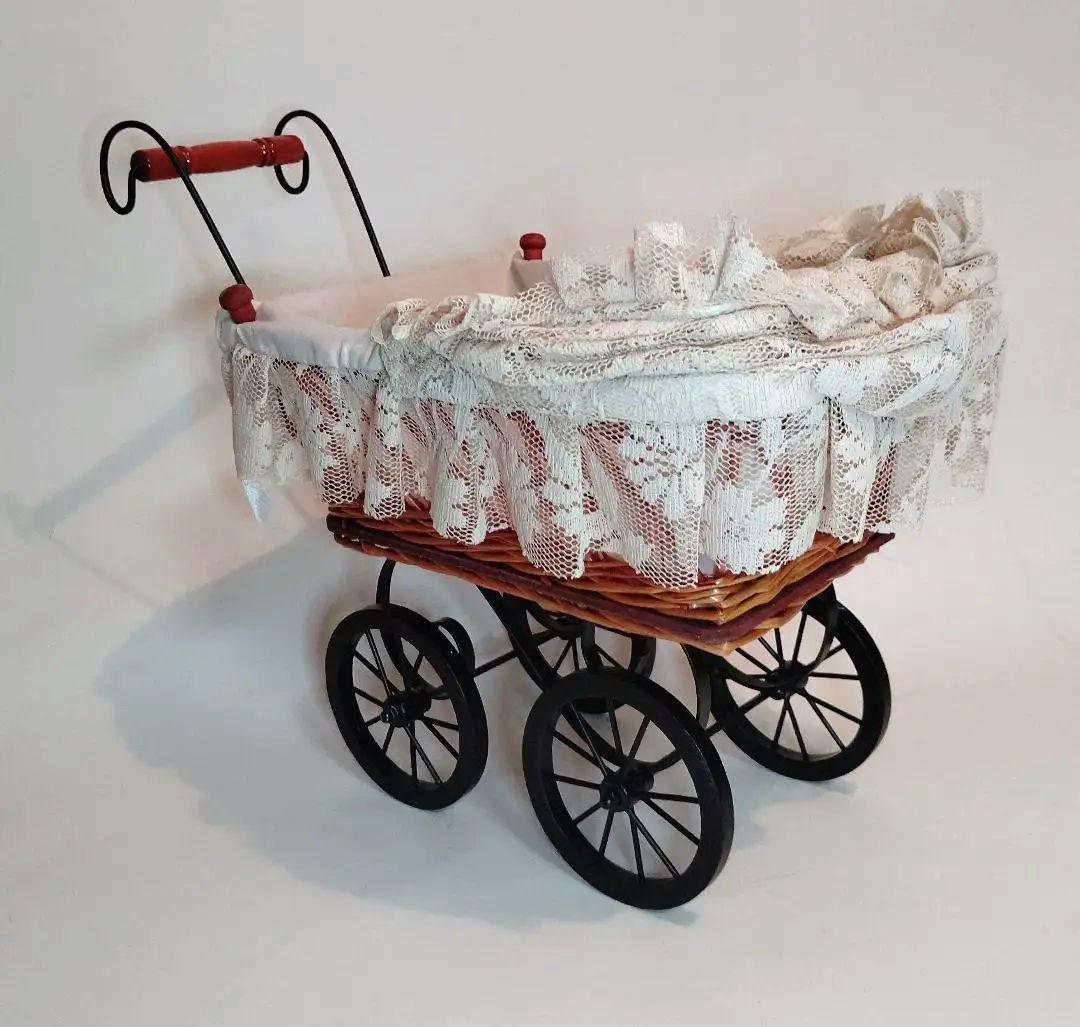 人形用ベビーカー レトロ