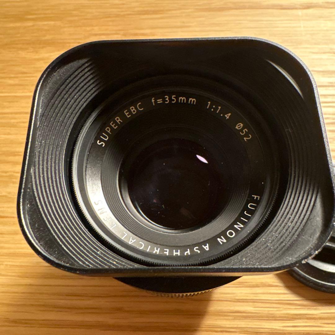 Fujifilm XF35mm f1.4R 神レンズ 単焦点フード•フィルター付