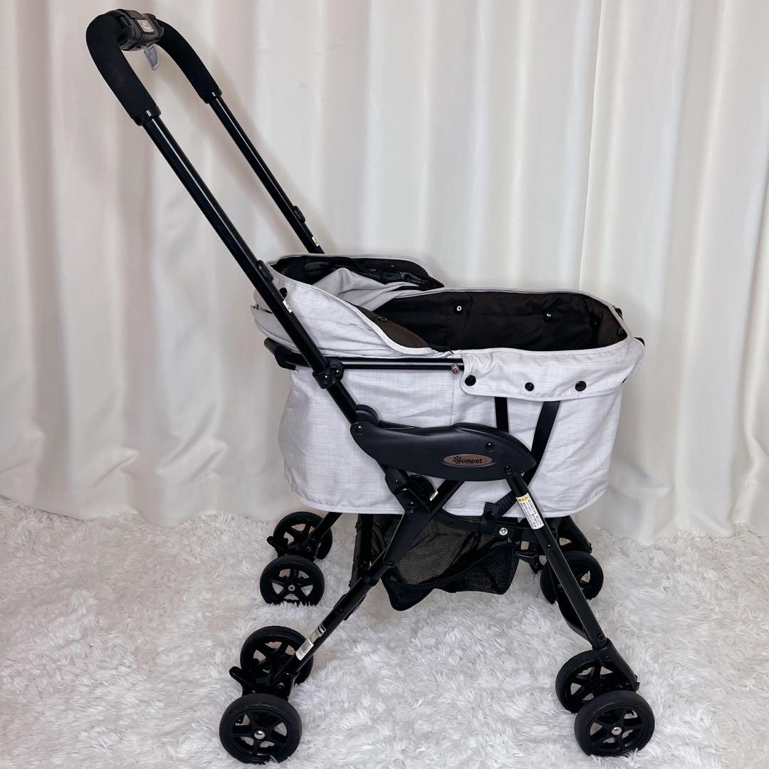 極美品✨コンビ　 コムペット ミリミリライト ペットカート　折りたたみ