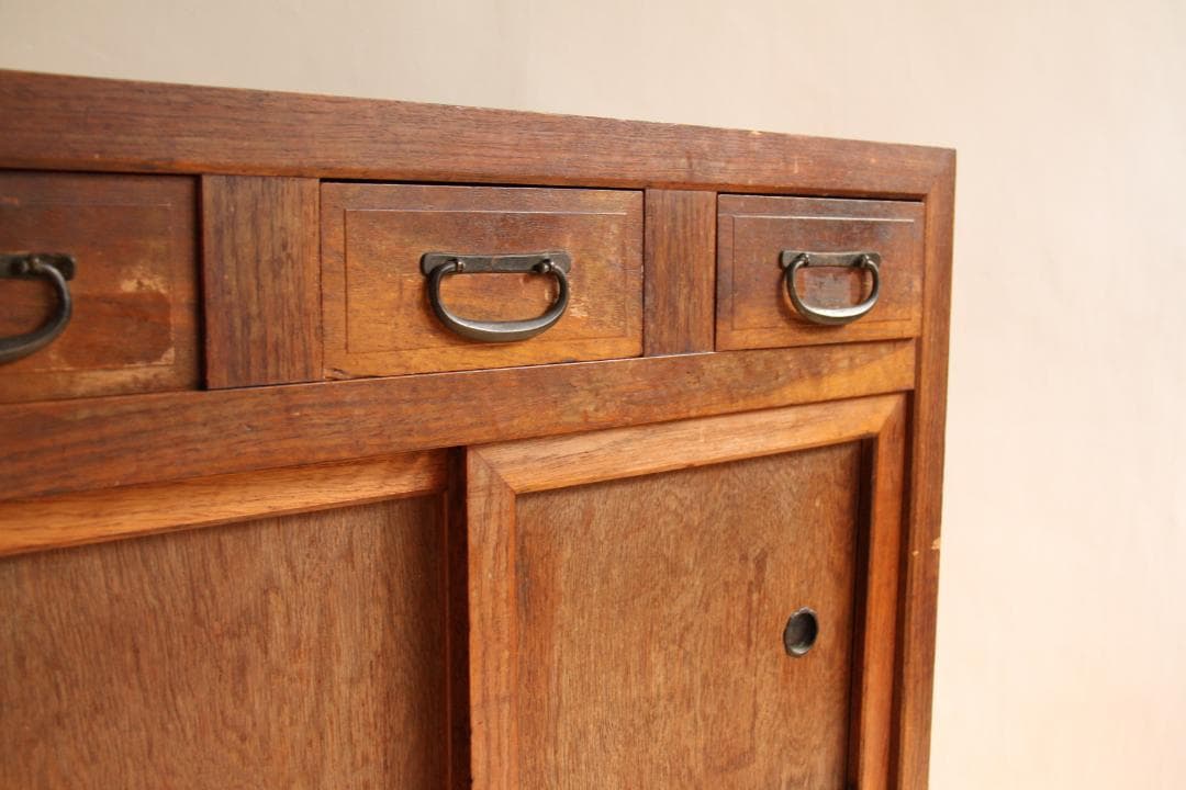 棚　木製　収納棚　食器棚　古道具　古家具　アンティーク　ヴィンテージ　レトロ