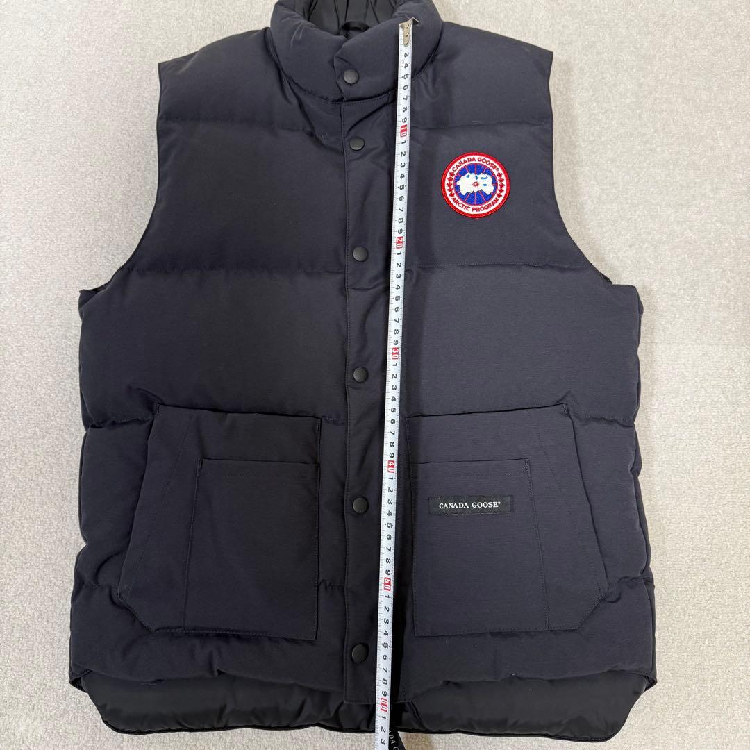 【美品】  カナダグース ダウンベスト ネイビー
