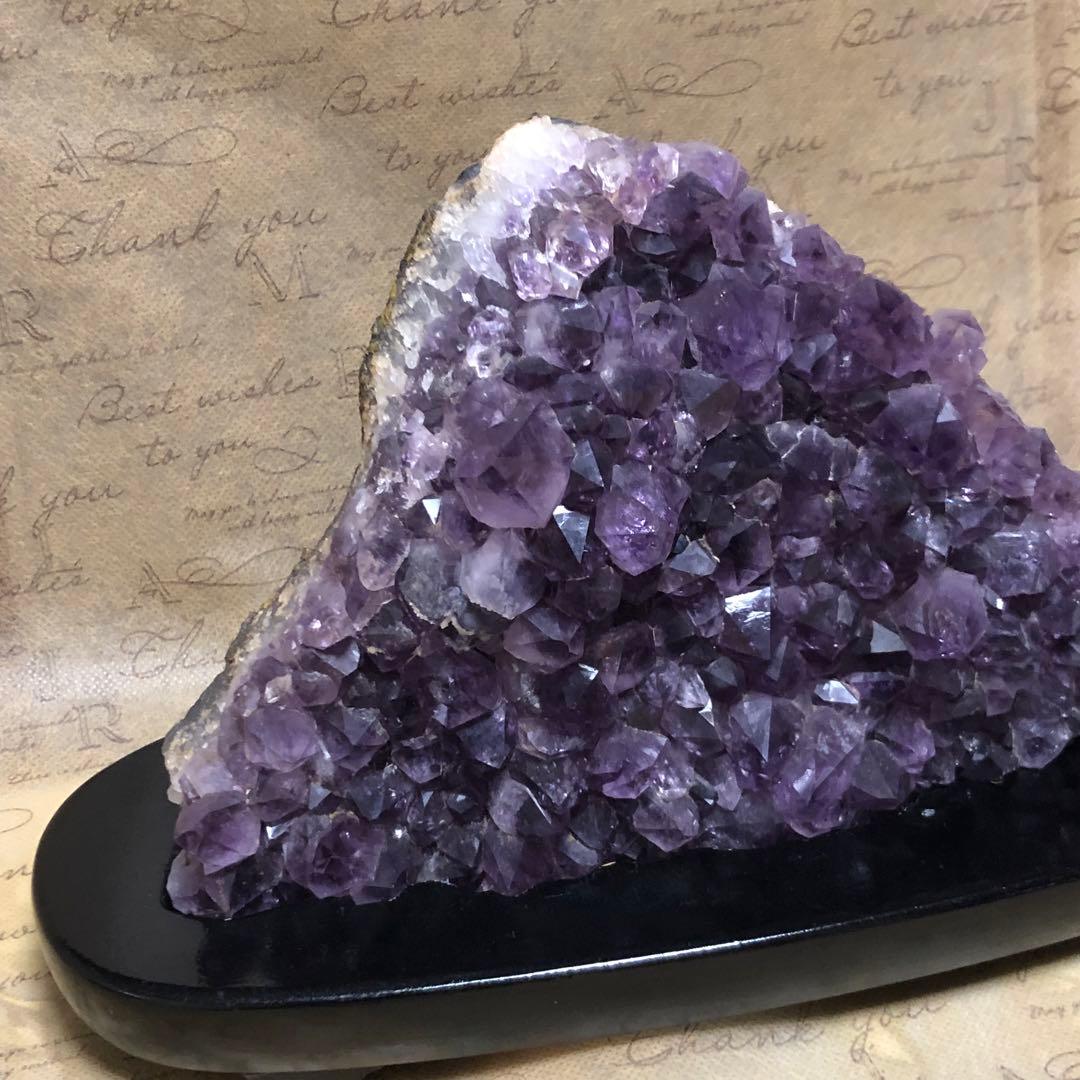 アメジストクラスター　台座付き　2kg パワーストーン