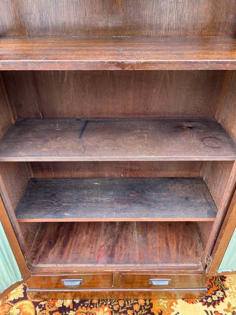 棚 飾り棚 キャビネット 昭和レトロ 古民家 当時物 インテリア