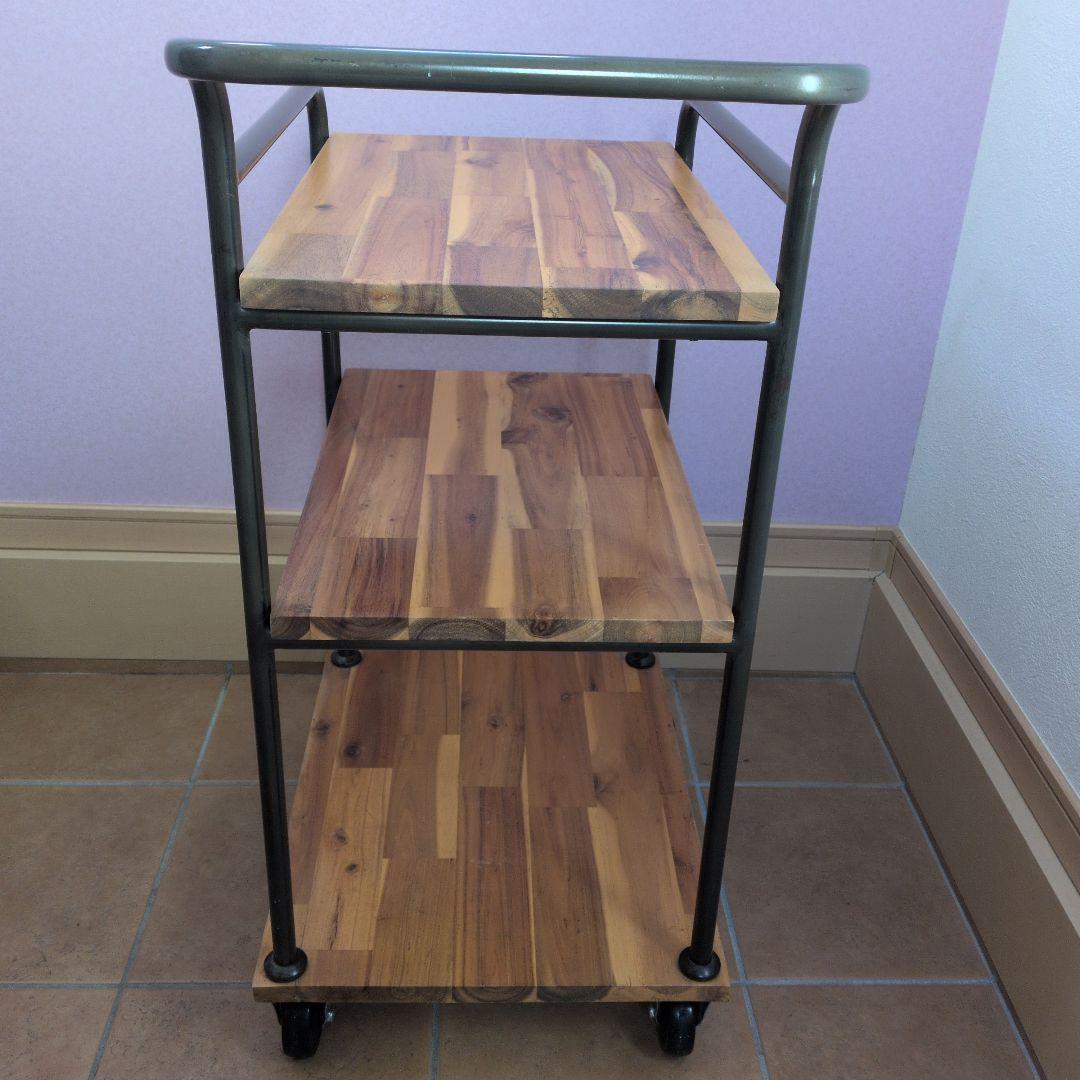 ウニコ　unico ラボラ　ワゴン　ラック　木製