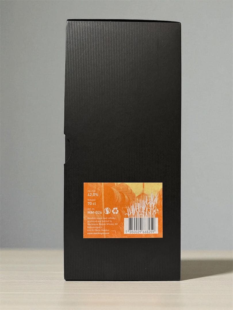 スウェーデン ウィスキー限定数量MACKMYRAWHISKYFJÄLLMARK