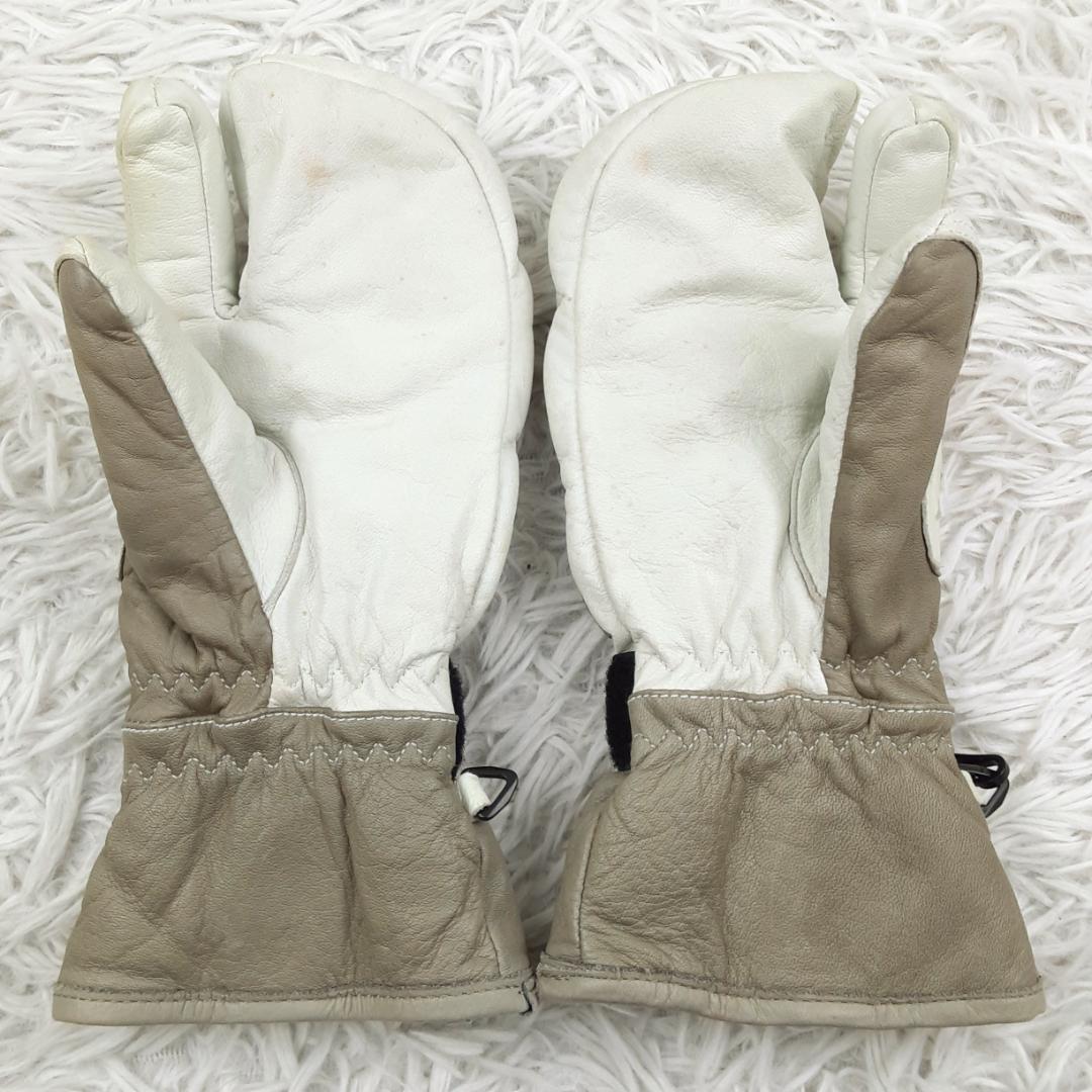 美品◎HESTRA ヘストラ グローブ グレー系 灰系 スキー スノボ