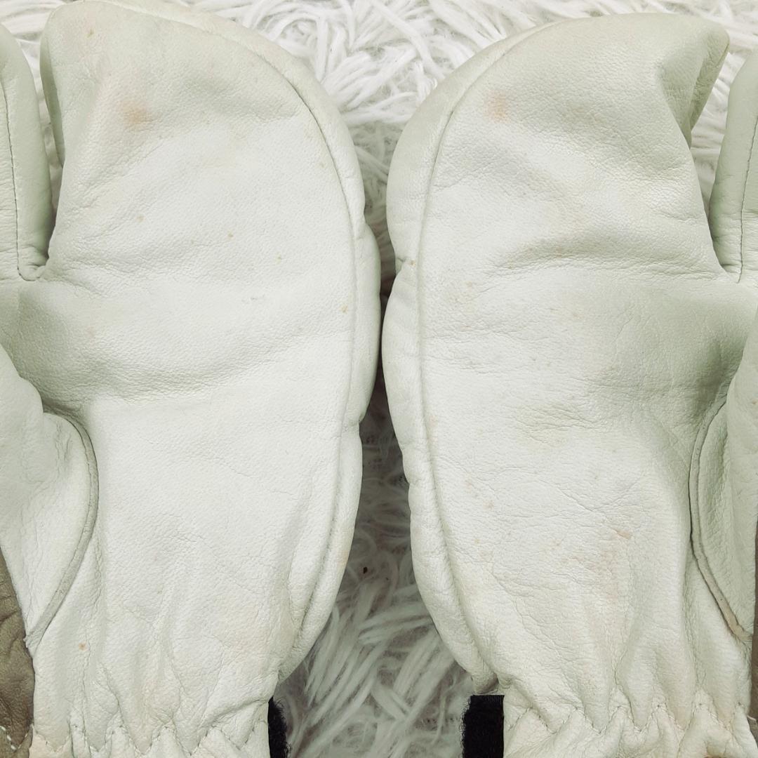 美品◎HESTRA ヘストラ グローブ グレー系 灰系 スキー スノボ