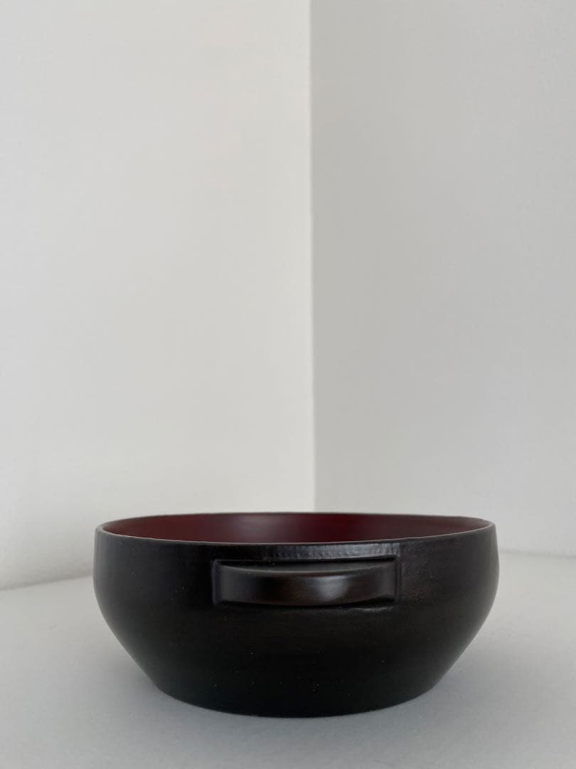 太田修嗣　漆器　耳付きスープ椀　2個セット