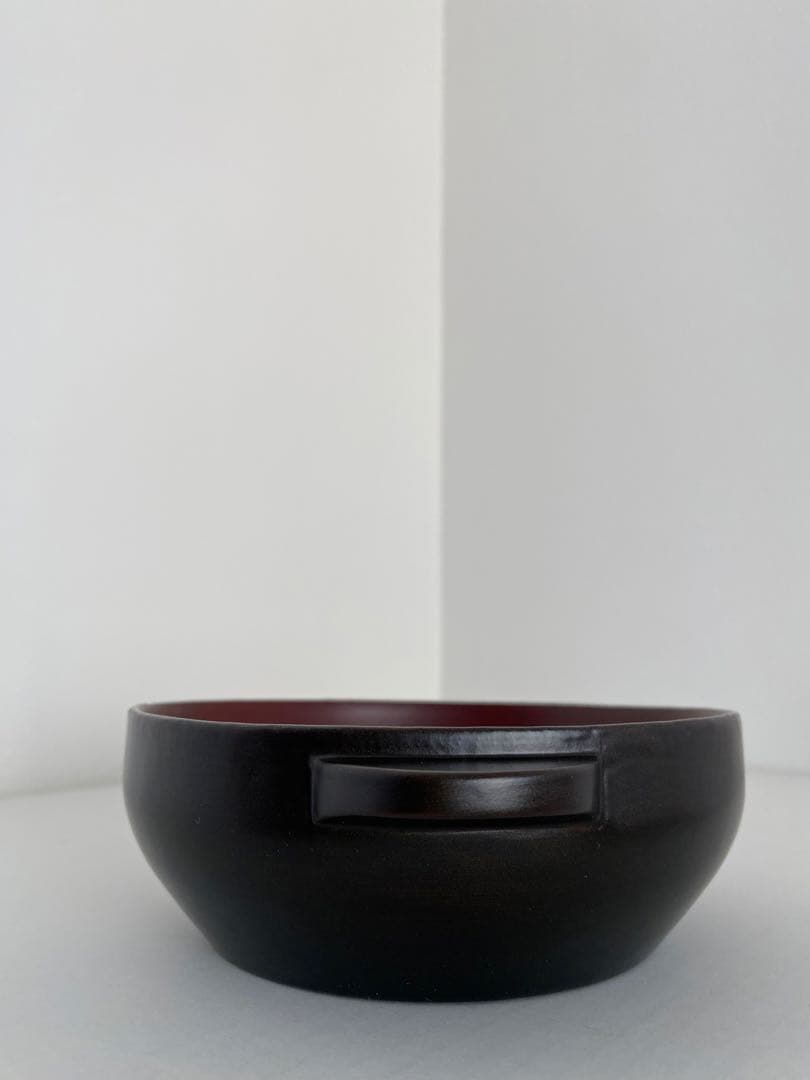 太田修嗣　漆器　耳付きスープ椀　2個セット
