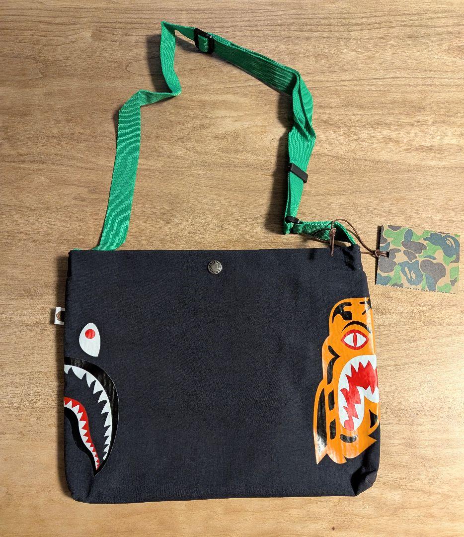 新品 18AW BAPE Tiger Shark Sacoche