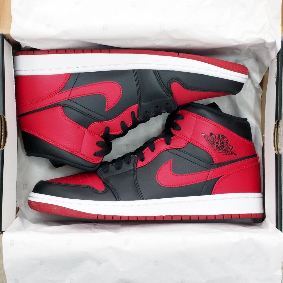 AIR JORDAN 1 BRED MID 28cm【新品未使用】