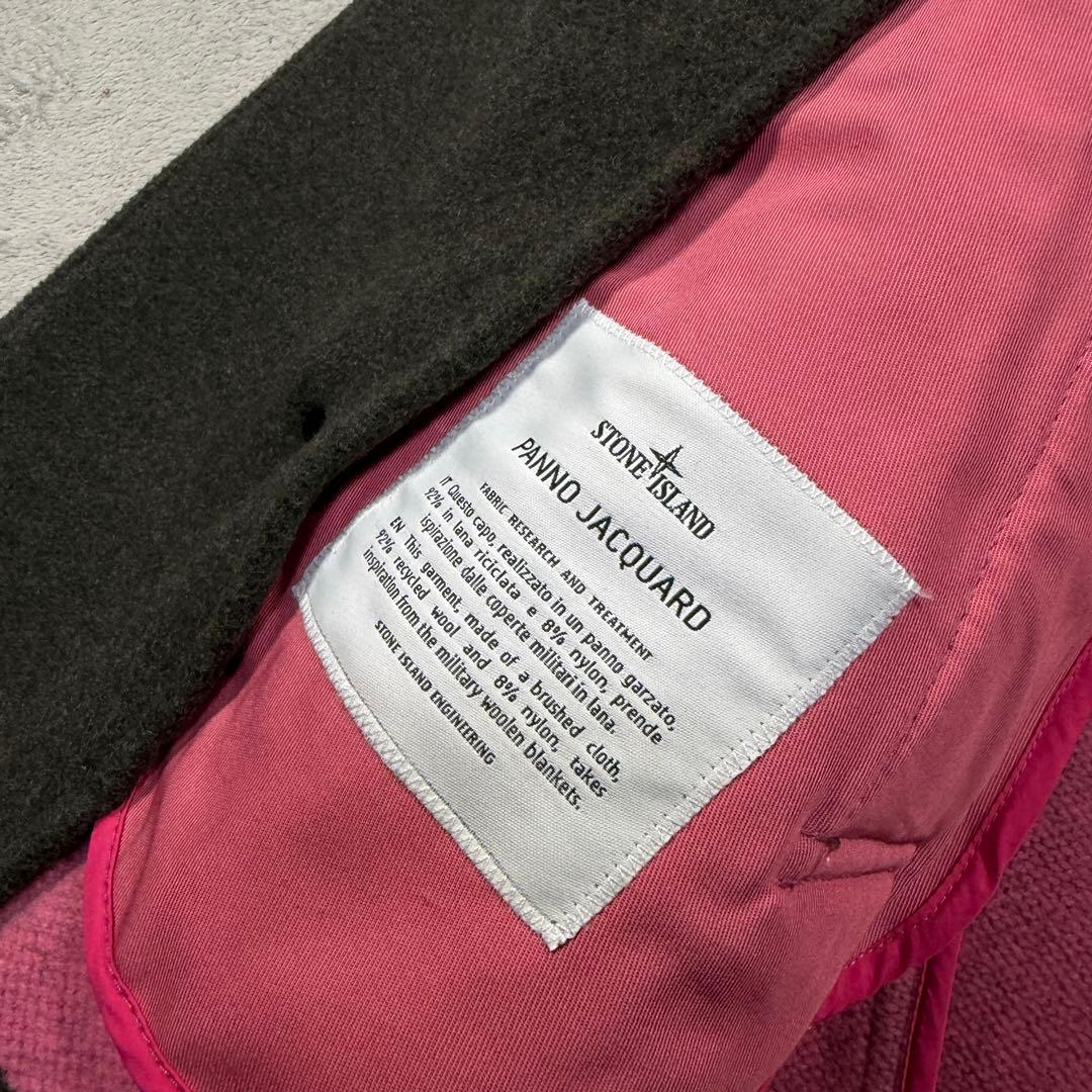 ストーンアイランド　カーキ　Pコート　Mサイズ　731541852