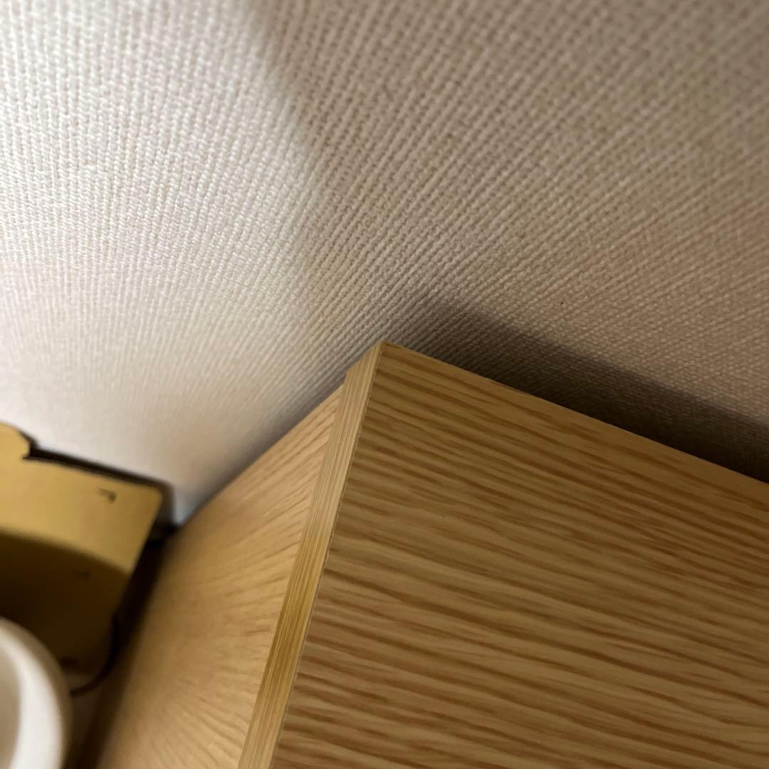 【ニトリ】ローチェスト エレアK 3段 ライトブラウン 幅80