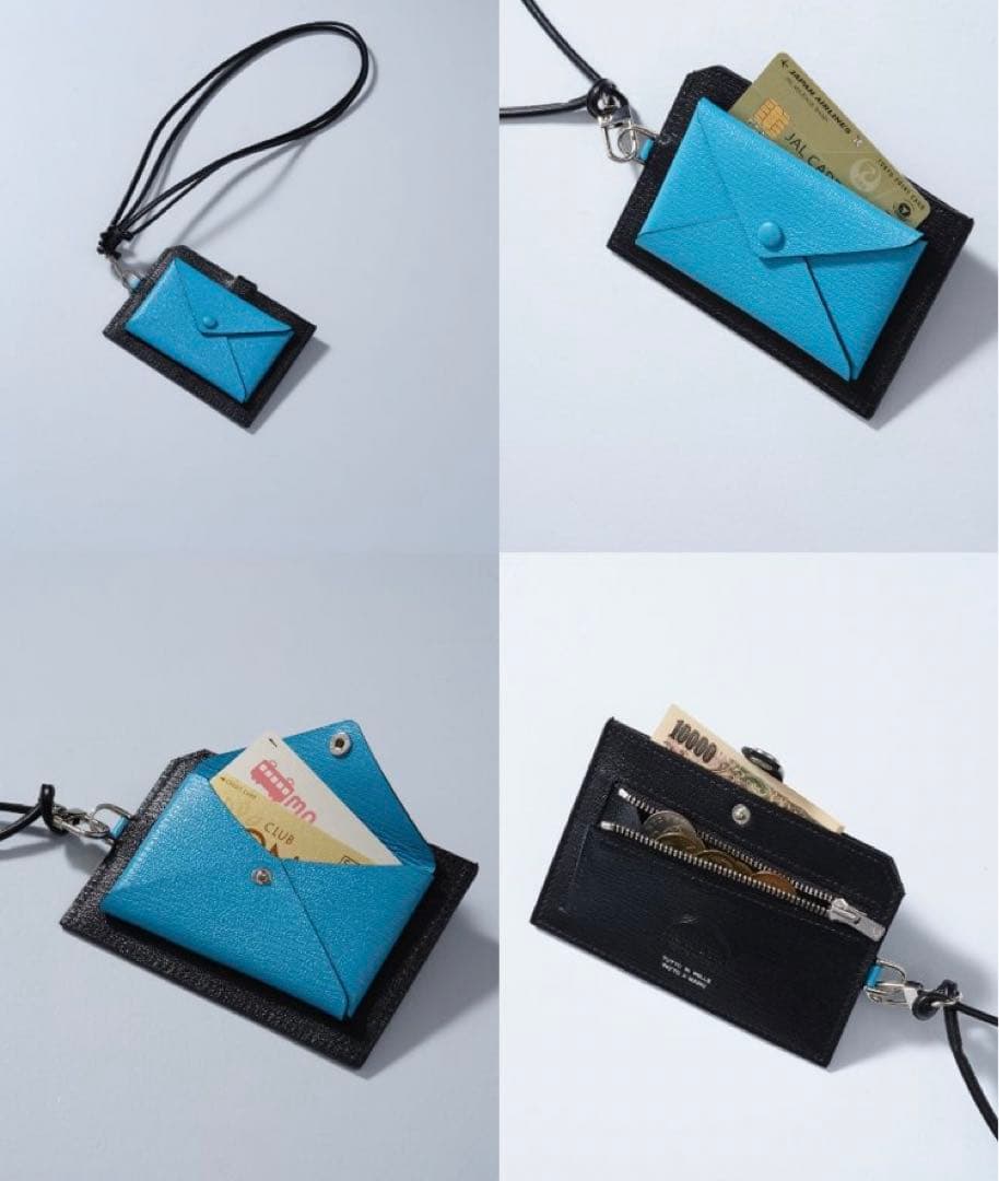 【新品未使用】定価3万円ラルコバレーノ　スマートミニネックウォレット