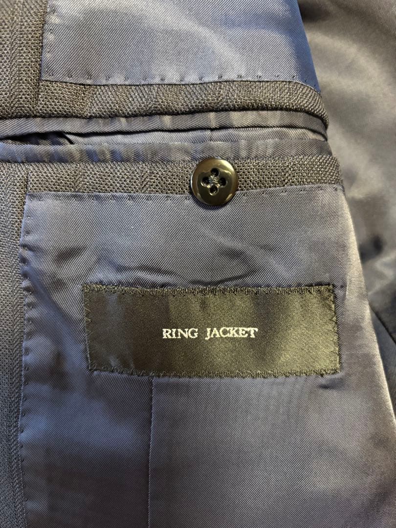 リングヂャケット ビジネススーツ ネイビー