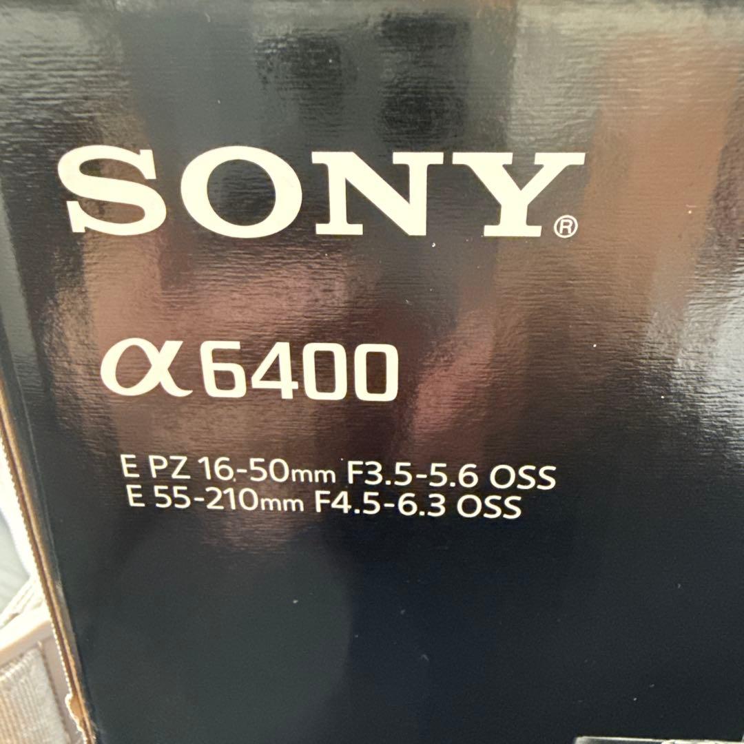Sony α6400 ミラーレスカメラ レンズ2本セット