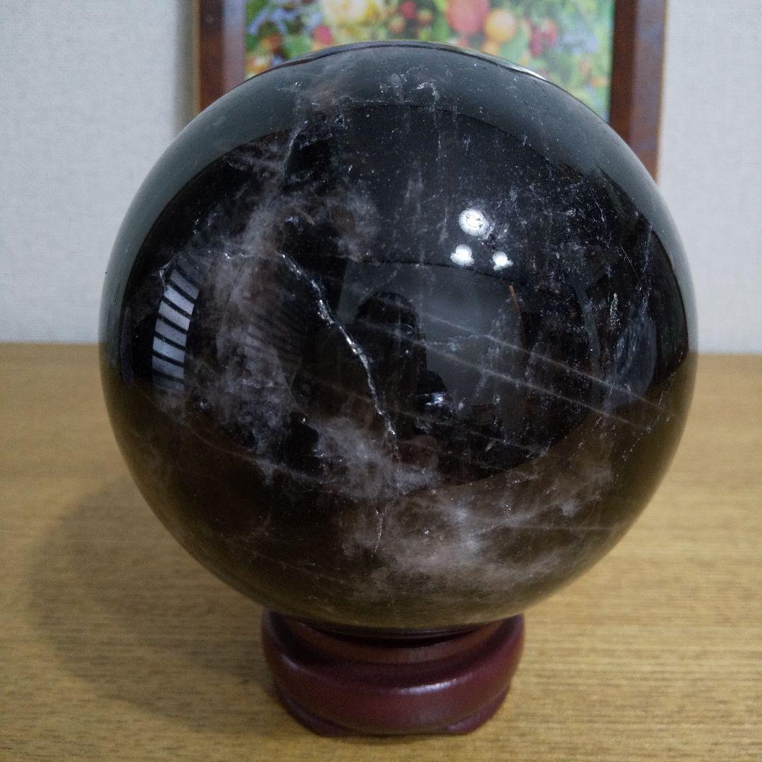 モリオン 丸玉 105mm 1.5kg 台座付き