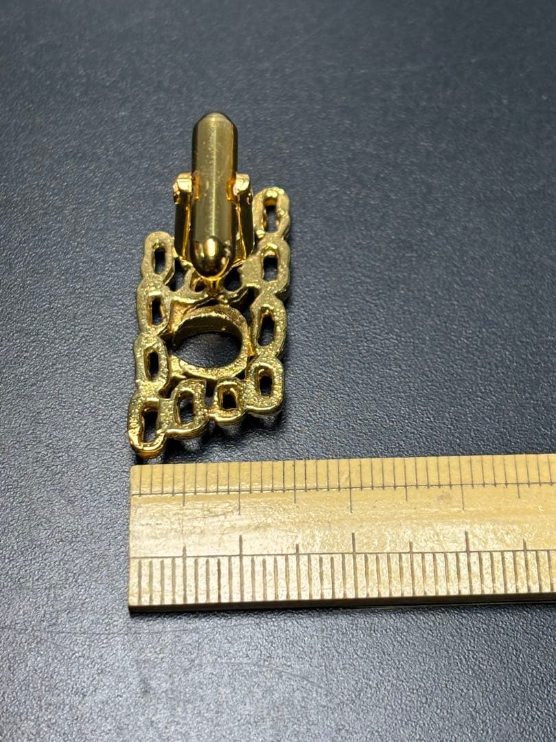 【希少品】オメガ OMEGA Ω 立体ロゴカフス カフリンクス ゴールド ボタン