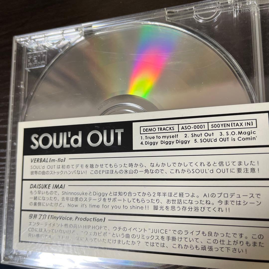 SOUL'd OUT DEMO TRACKS 幻のスターライトステッカー付
