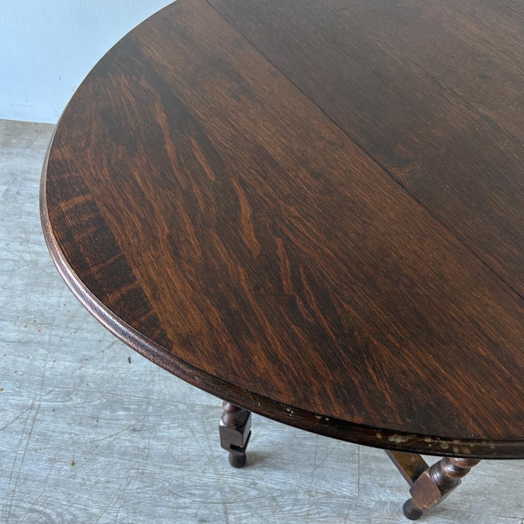 イギリス アンティーク家具 ゲートレッグテーブル 1930年頃 886A