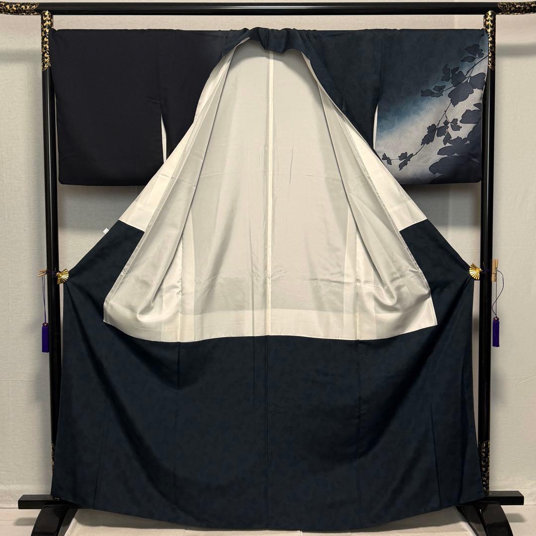 D16 訪問着 丹下雄介 正絹 着物 袷 極美品