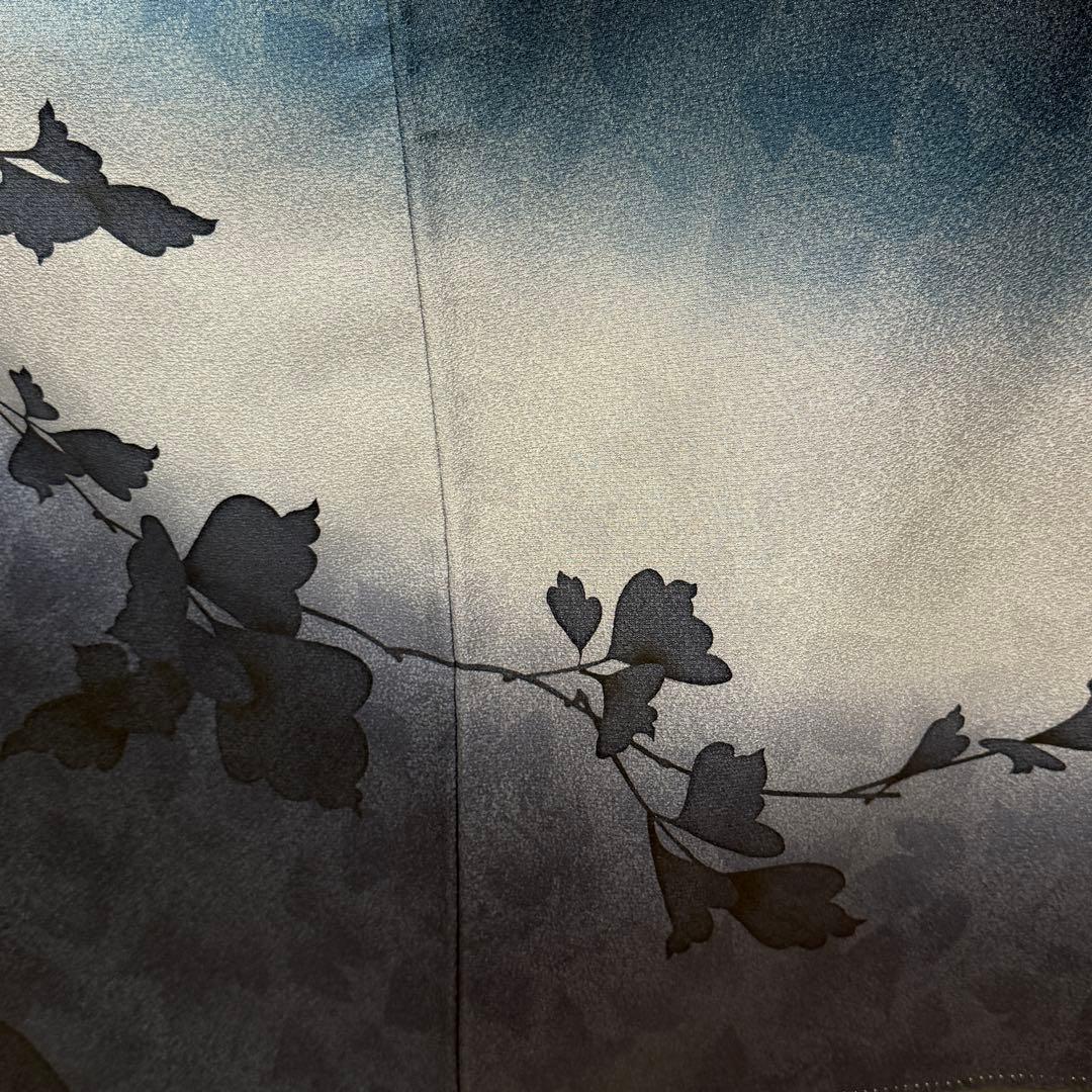 D16 訪問着 丹下雄介 正絹 着物 袷 極美品