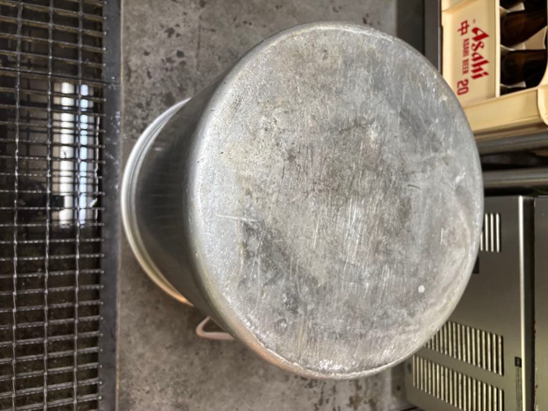 45cmアルミ製寸胴鍋 蓋付き 大サイズ