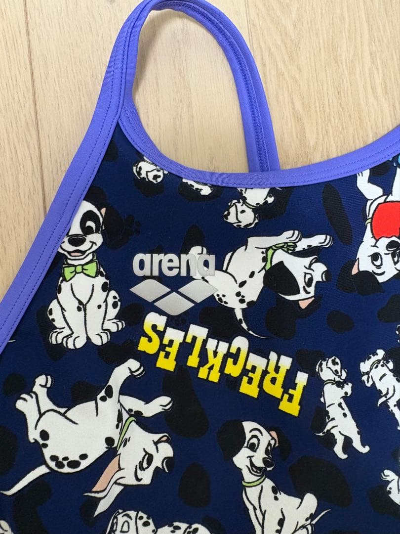 arena ディズニー 101匹わんちゃん 水着 水泳帽 セット