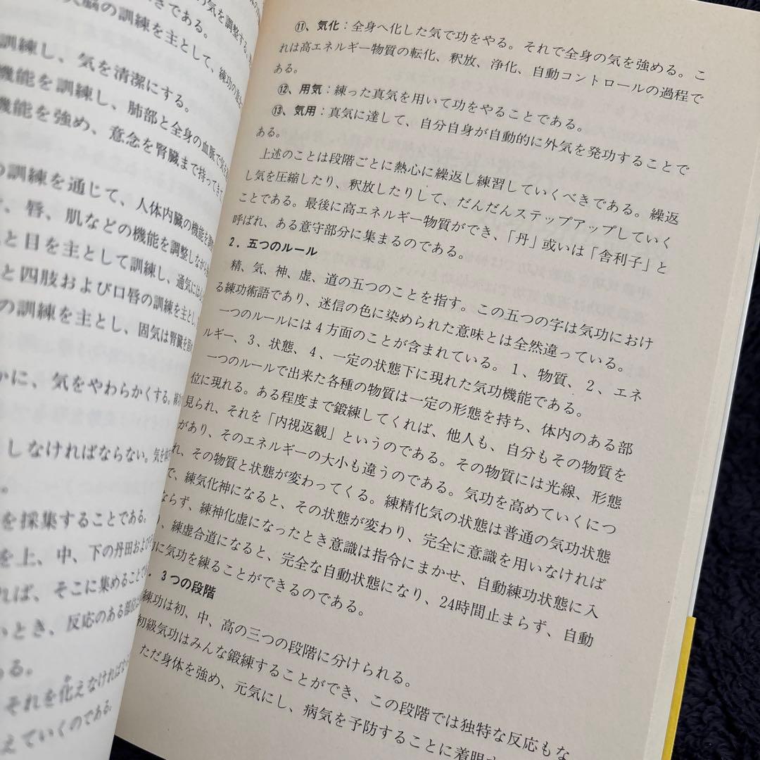 厳新気功学テキスト 李紅訳 ベースボール・マガジン社