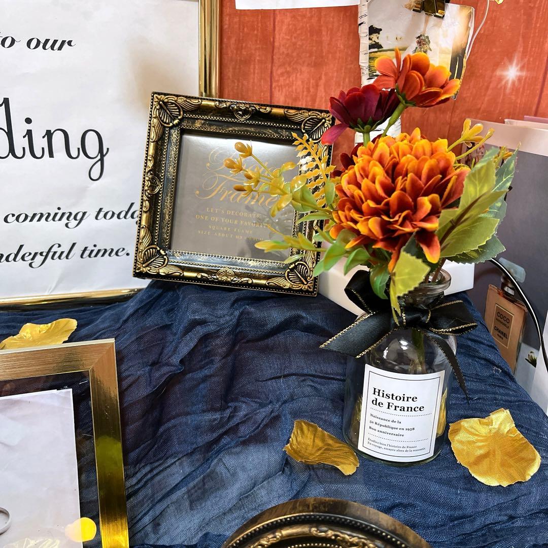 ウェルカムスペースセット 結婚式 まとめ売り ウエディング 造花 テラコッタ