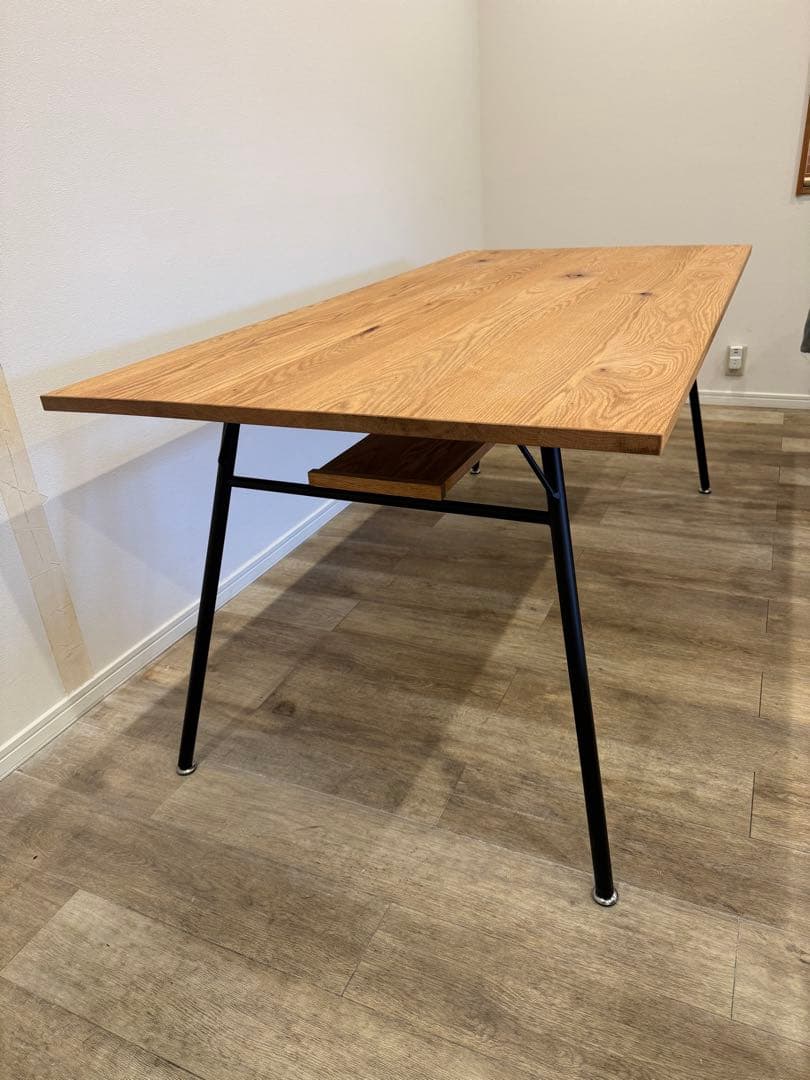 モモナチュラル　ウッド ダイニングテーブル