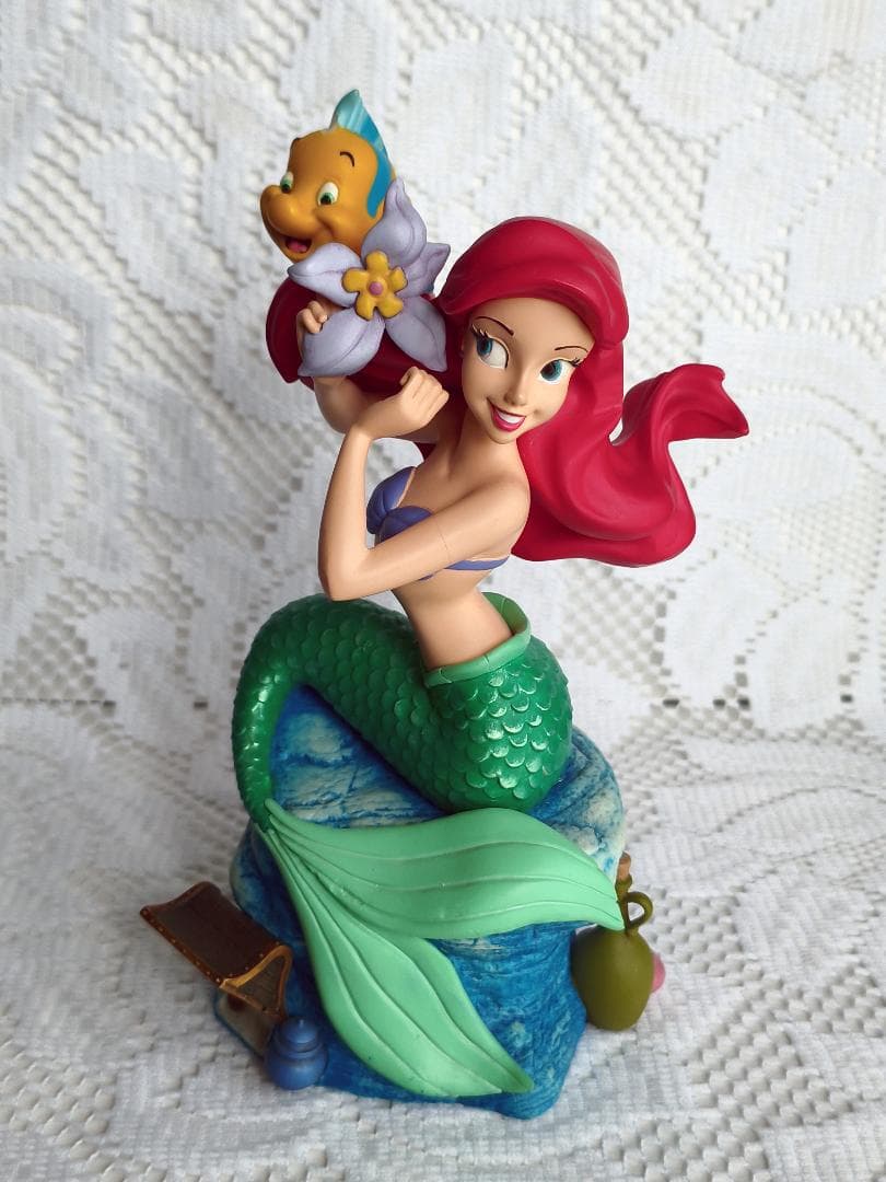 S*i様 【訳アリ】アリエル　オルゴール　公式フィギュア　アメリカ製　海外パーク