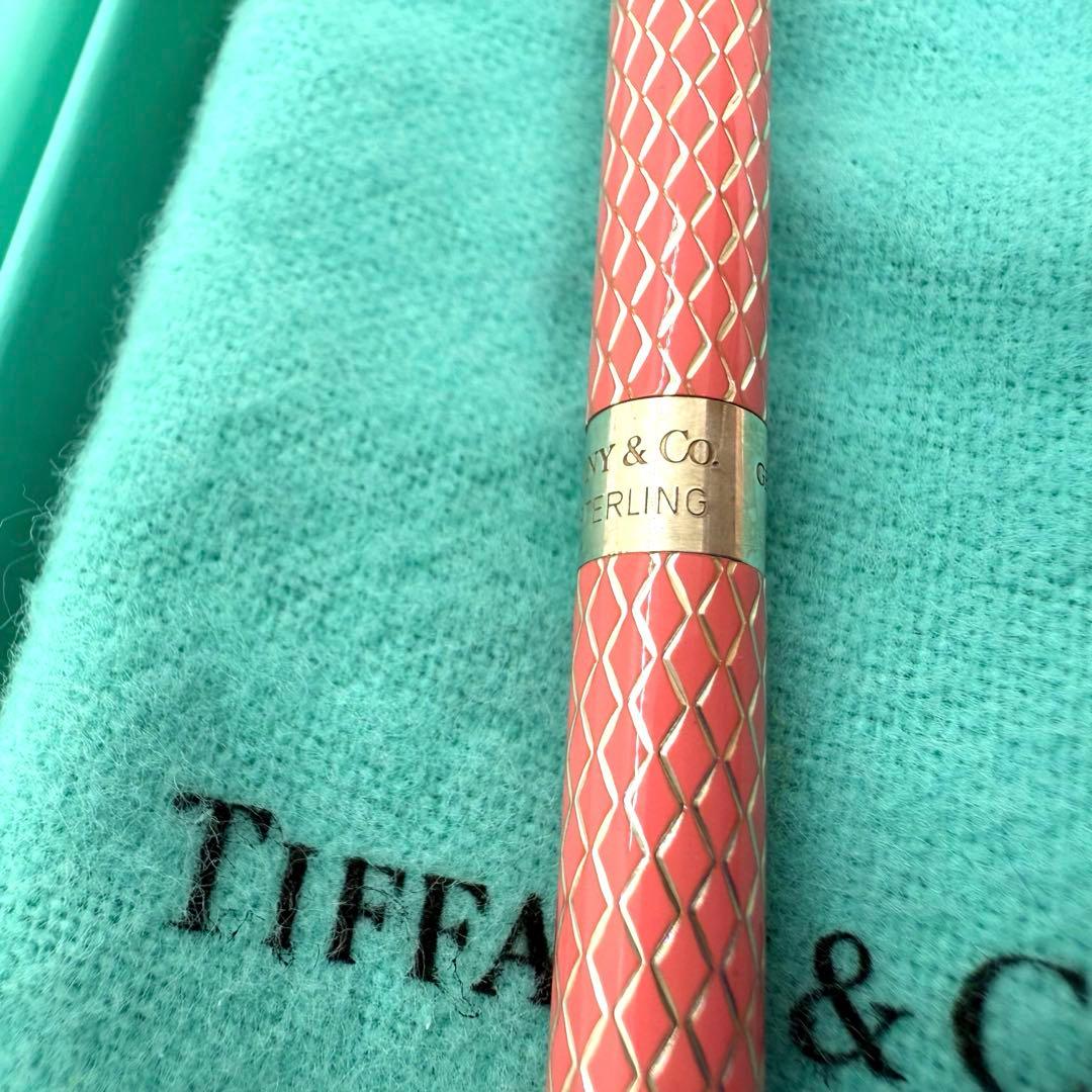 付属品完備 Tiffany＆Co ティファニー ダイヤモンド パース ボールペン