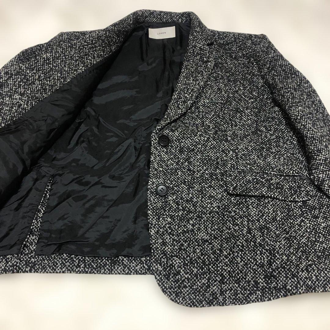 美品完売品 ✨LOHEN　ジャコット　テイラードジャケット　ツイード　大きめ
