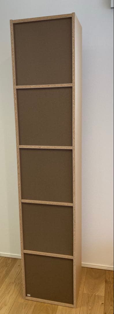 【廃盤品】無印良品　パルプボード　5段